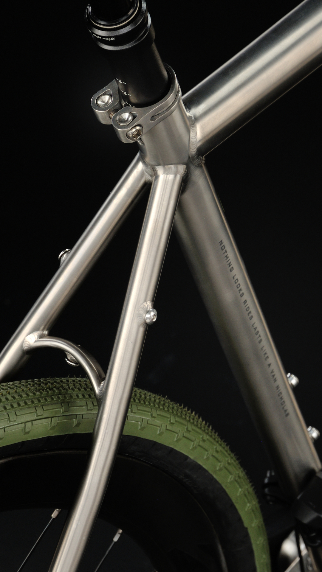 Rowtag really the ideal titanium gravel and adventure companion Van Nicholas